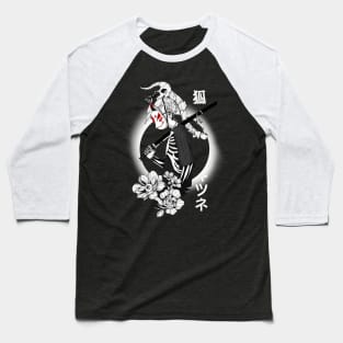 Demon Kitsune Baseball T-Shirt